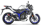 Akrapovič Yamaha MT-03 Slip-On Exhaust 2016–2021 Carbon – S-Y2SO16-HAPC/1