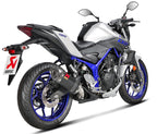 Akrapovič Yamaha MT-03 Slip-On Exhaust 2016–2021 Carbon – S-Y2SO16-HAPC/1