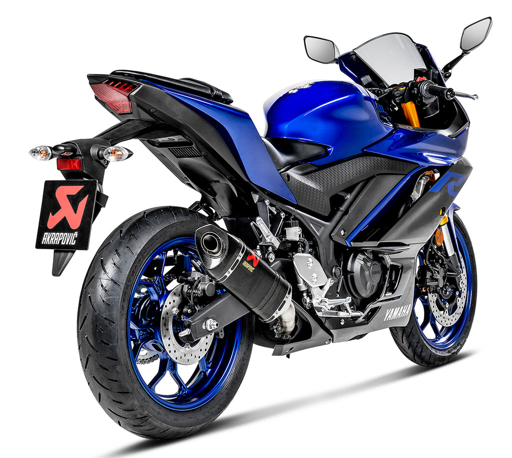 Akrapovič Yamaha MT-03 Slip-On Exhaust 2016–2021 Carbon – S-Y2SO16-HAPC/1