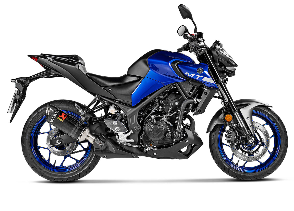 Akrapovič Yamaha MT-03 Slip-On Exhaust 2016–2021 Carbon – S-Y2SO16-HAPC/1