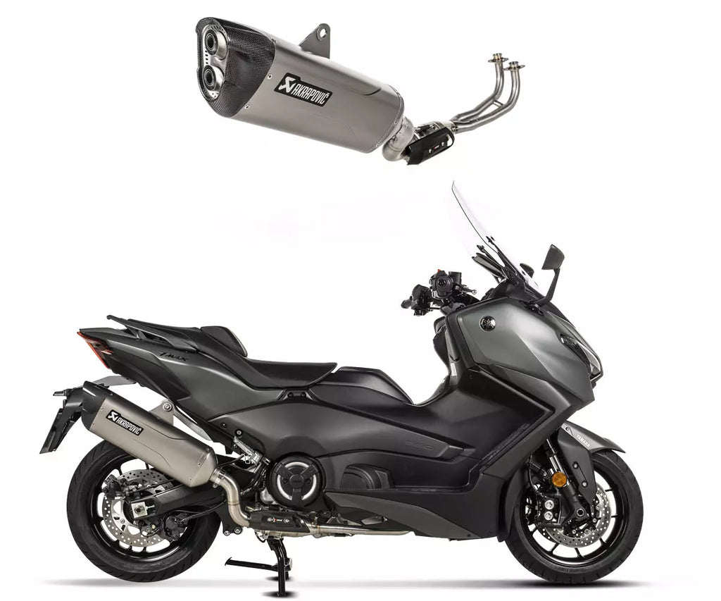 Akrapovič Yamaha TMAX 560 Full Exhaust System 2024 Titanium – S-Y5R9-HILT