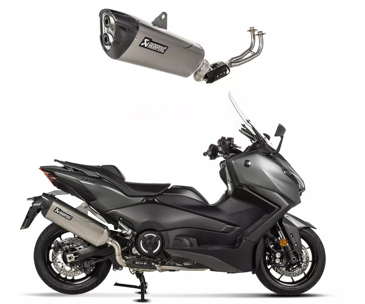 Akrapovič Yamaha TMAX 560 Full Exhaust System 2024 Titanium – S-Y5R9-HILT