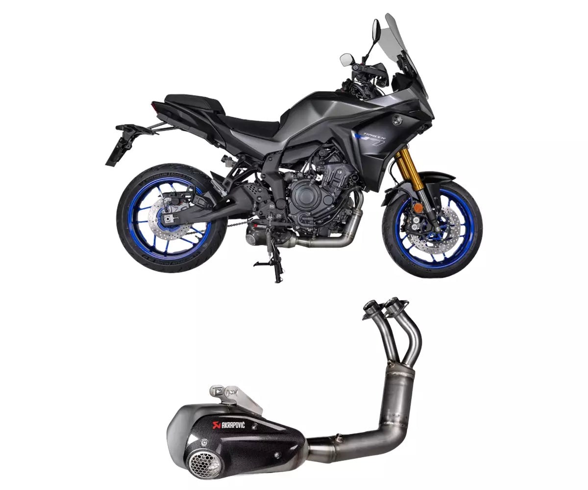 Akrapovič Yamaha MT-07 Full Exhaust System 2021–2026 Racing Line Stainless Steel – S-Y7R13-HKGKHSS