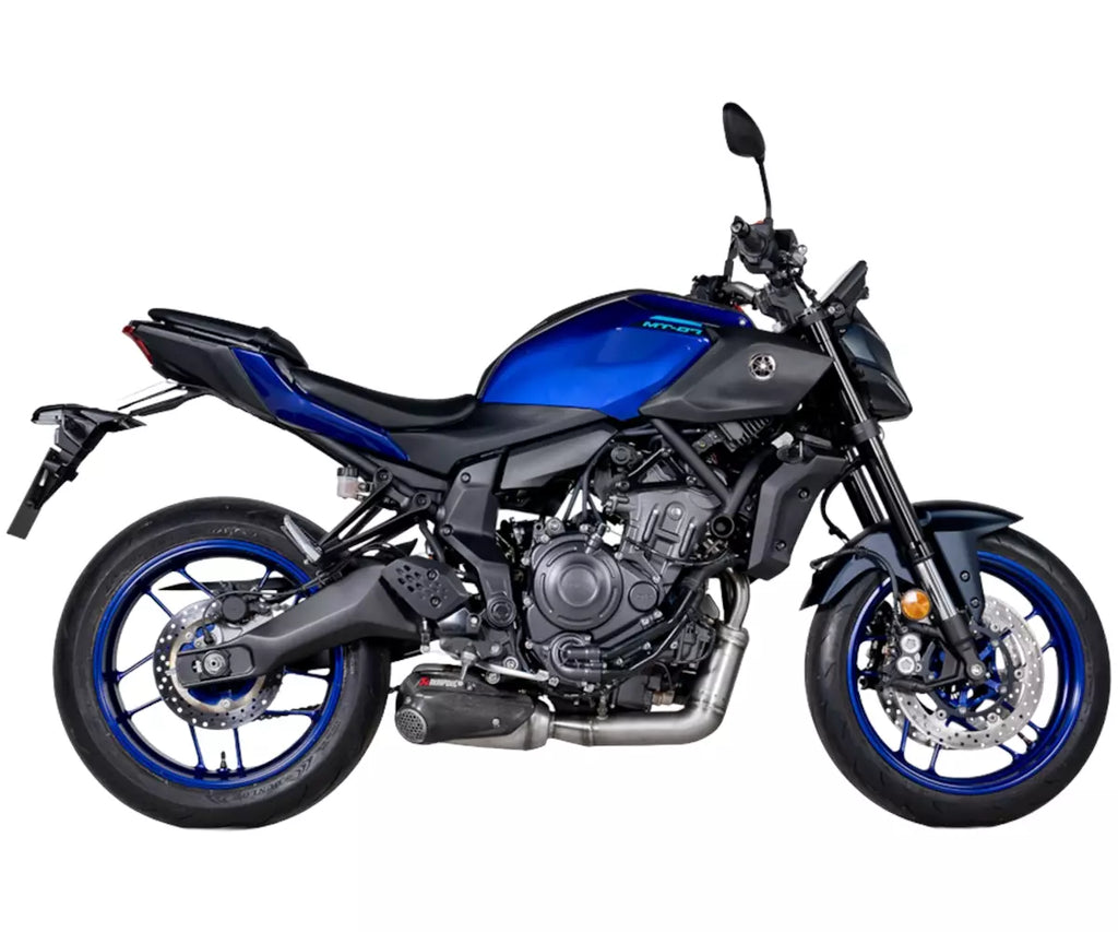 Akrapovič Yamaha MT-07 Full Exhaust System 2021–2026 Racing Line Stainless Steel – S-Y7R13-HKGKHSS