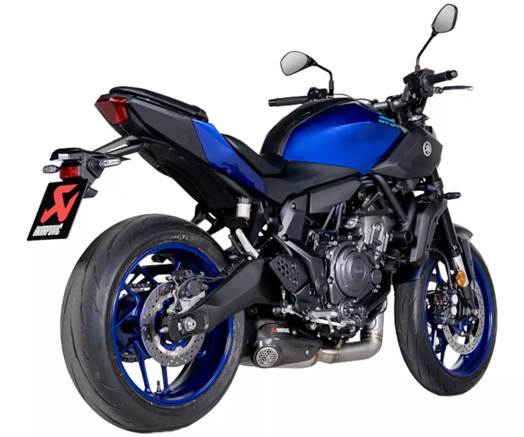 Akrapovič Yamaha MT-07 Full Exhaust System 2021–2026 Racing Line Stainless Steel – S-Y7R13-HKGKHSS