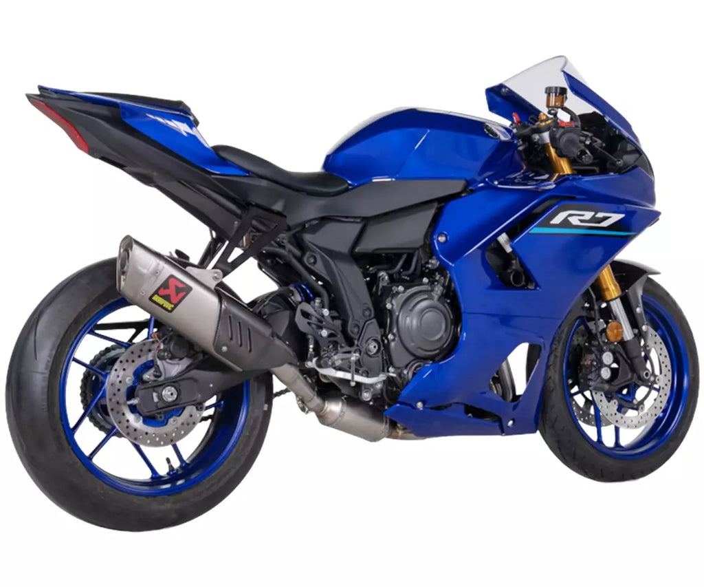 Akrapovič Yamaha YZF-R7 Full Exhaust System 2026 Racing Line Titanium – S-Y7R15-APT