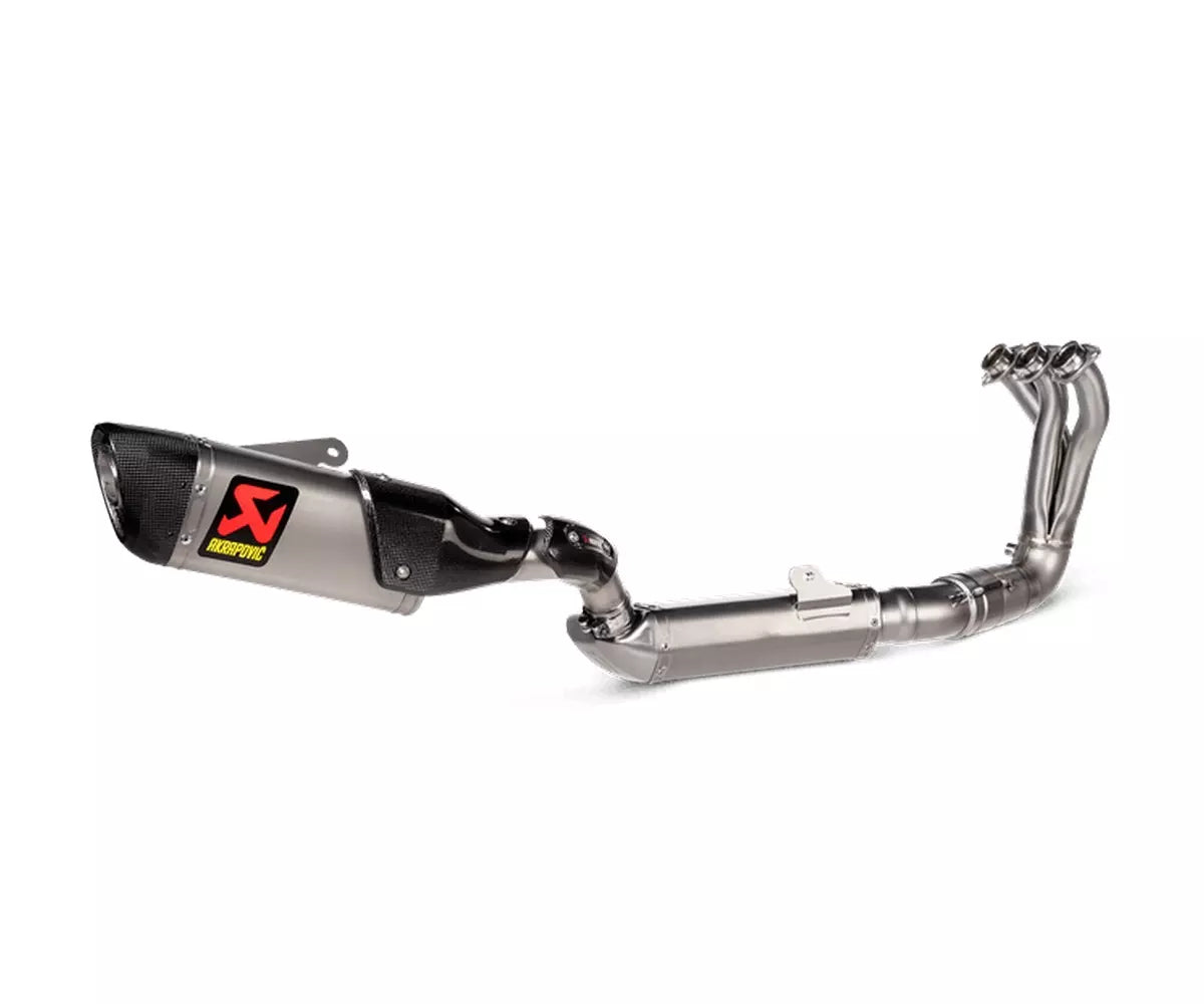 Akrapovič Yamaha Tracer 9 Full Exhaust System 2021–2024 Titanium/Carbon – S-Y9R13-HAPT/1