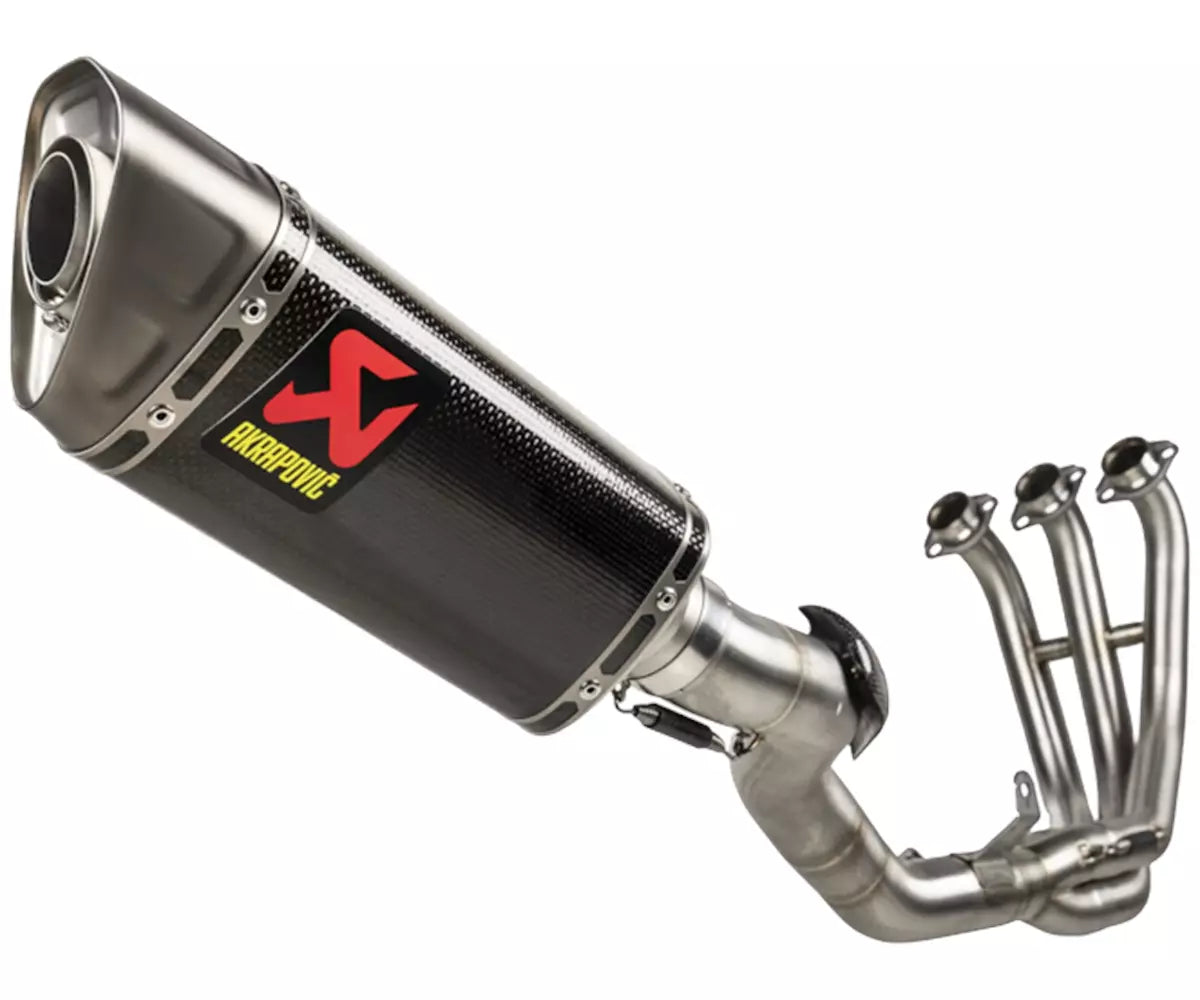 Akrapovič Yamaha Tracer 9 Full Exhaust System 2024–2026 Racing Line Carbon – S-Y9R20-APC