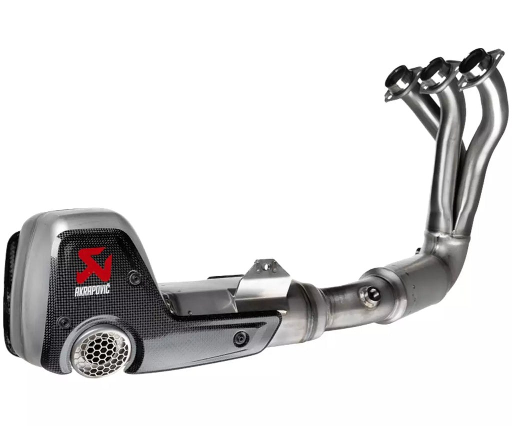 Akrapovič Yamaha MT-09 / Tracer 9 Full Exhaust System 2025–2026 Racing Line Stainless Steel – S-Y9R22-HKKSS