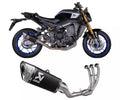 Akrapovič Yamaha MT-09 Full Exhaust System 2024–2026 Racing Line Titanium – S-Y9R24-APTBL