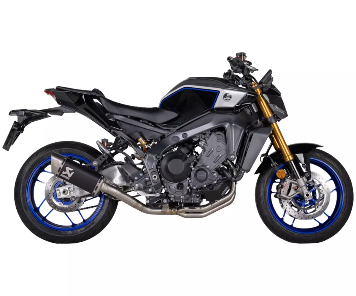 Akrapovič Yamaha MT-09 Full Exhaust System 2024–2026 Racing Line Titanium – S-Y9R24-APTBL