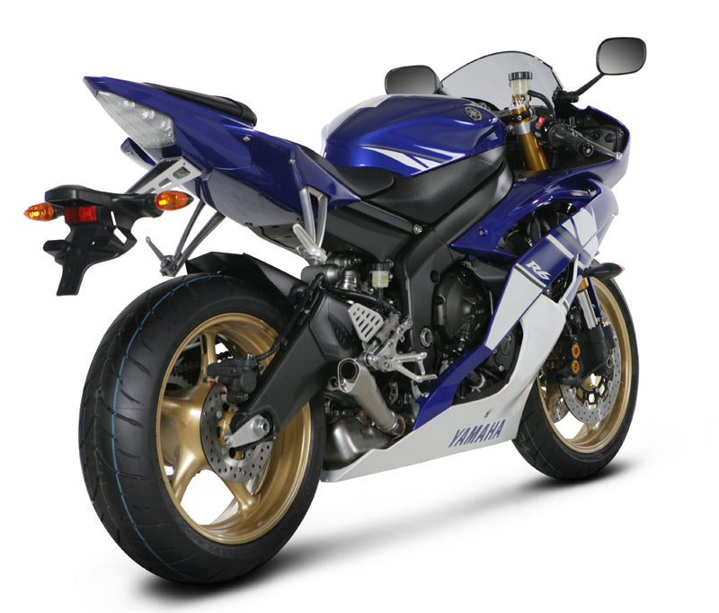 Akrapovič Yamaha YZF-R6 Slip-On Exhaust 2006–2022 Titanium – SM-Y6SO6T