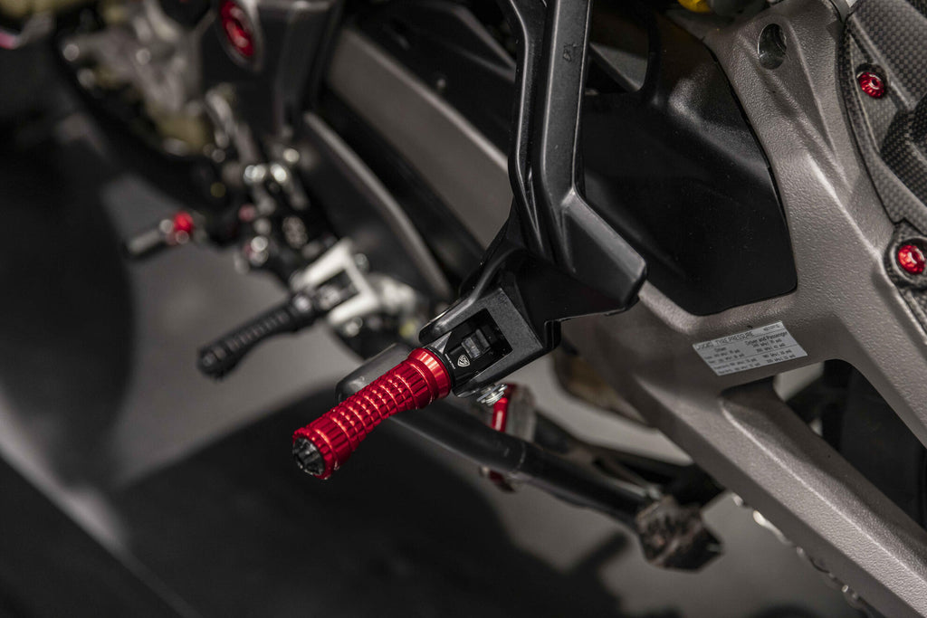 CNC Racing Round Sport Footpegs – Passenger - CNC Racing image 2
