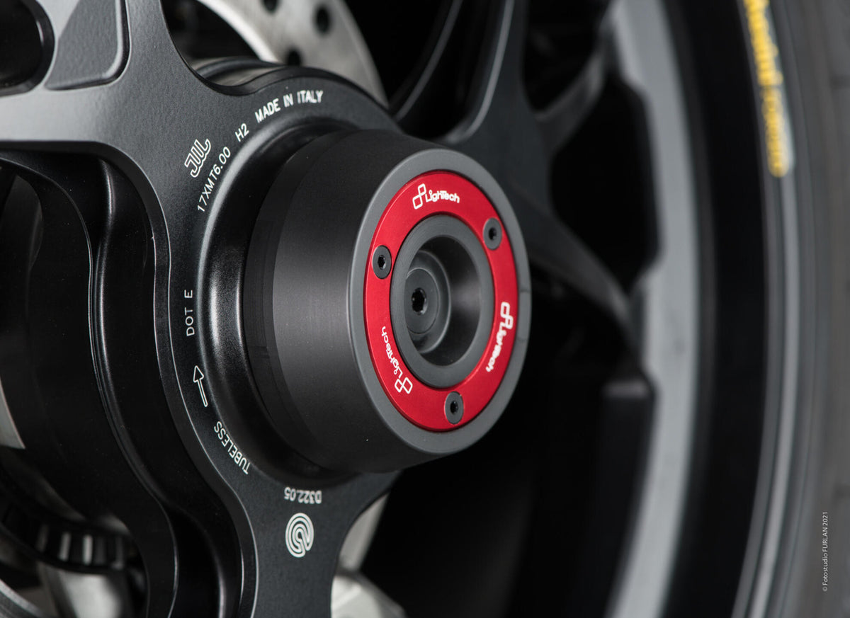 LighTech Wheel Axle Sliders Kit for Triumph, Ducati for Ducati / Triumph Multiple Models