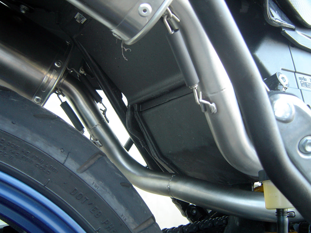 GPR exhaust Aprilia Pegaso 3 650 -Pegaso i.e. 1997-2000, Furore Nero, Dual Homologated legal slip-on exhaust including removable db killers and link p - GPR Exhausts