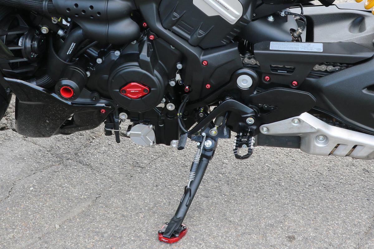 CNC Racing Kickstand Base Extension for Ducati Diavel V4 - CNC Racing image 2