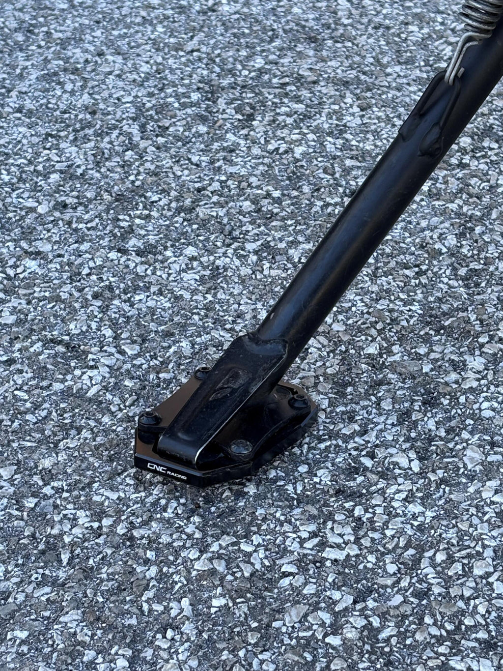 CNC Racing Side Stand Extension for Ducati Hypermotard and Multistrada – Enhanced Stability and Safety - CNC Racing image 2