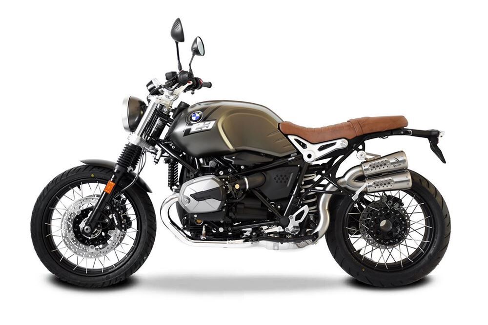 HP Corse GP-07 Satin (Dual Muffler, High Position) Exhaust for BMW R Nine T 2021-2024 - HP Corse