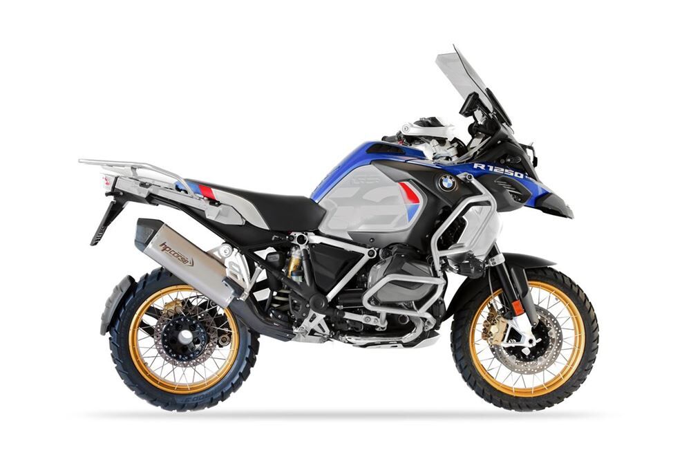 HP Corse SPS Carbon Titanium Exhaust for BMW R 1250 GS Adventure 2019-2024 - HP Corse