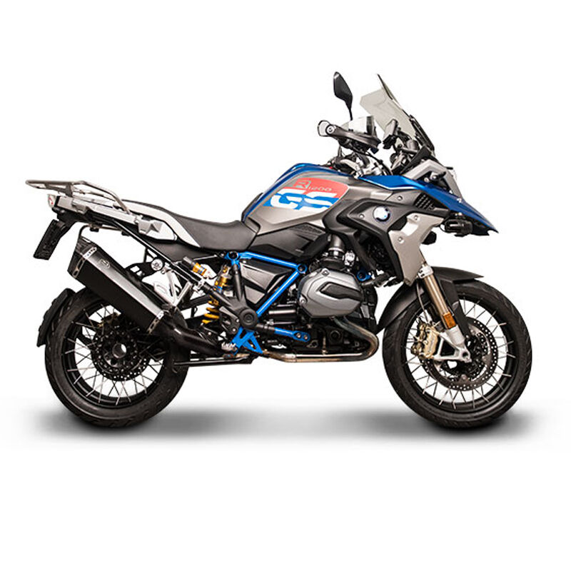 BMW R 1200 GS 17-18 Termignoni "SCREAM ADV" Black Titanium Slip On - TERMIGNONI