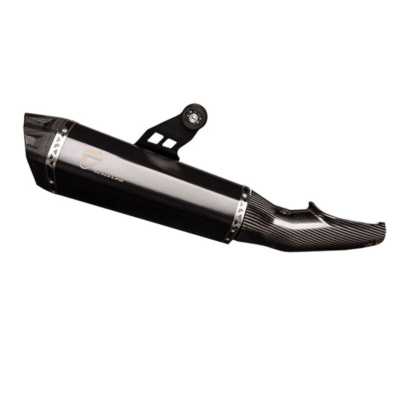 BMW R 1200 GS 17-18 Termignoni "SCREAM ADV" Black Titanium Slip On - TERMIGNONI