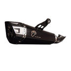 BMW R 1200 GS 17-18 Termignoni "SCREAM ADV" Black Titanium Slip On - TERMIGNONI