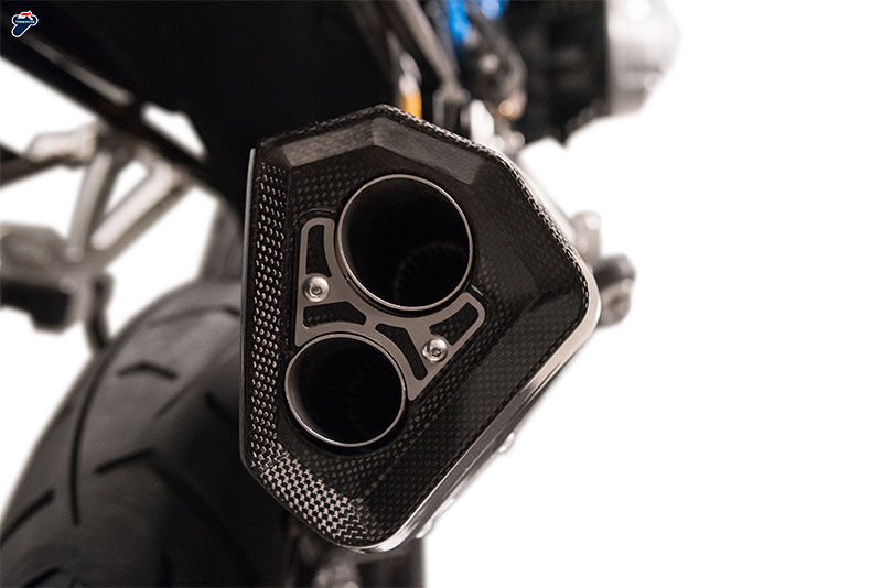 BMW R 1200 GS 17-18 Termignoni "SCREAM ADV" Black Titanium Slip On - TERMIGNONI