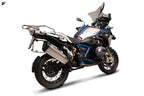 BMW R 1200 GS 17-18 Termignoni "SCREAM ADV" Titanium Slip On - TERMIGNONI