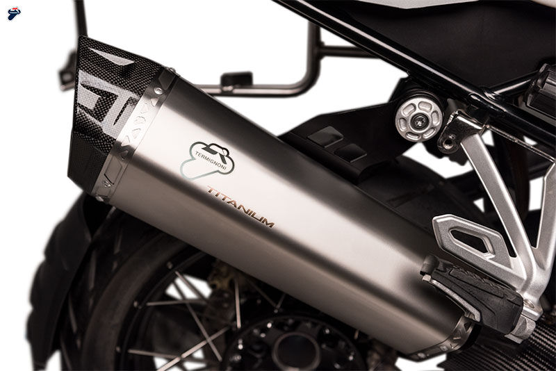 BMW R 1200 GS 17-18 Termignoni "SCREAM ADV" Titanium Slip On - TERMIGNONI