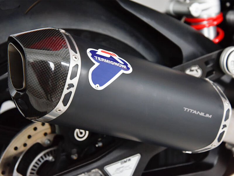 BMW S 1000 R/RR 19-24 Termignoni Titanium Black Slip On - TERMIGNONI
