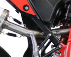 GPR exhaust Beta RR 125 4T Enduro 2021-2024, Albus Evo4, Slip-on exhaust legal for UK and non-EU markets including link pipe and removable db killer - GPR Exhausts