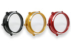 CNC Racing Clear oil bath clutch cover Ducati Streetfighter V4 – Bicolor - CNC Racing