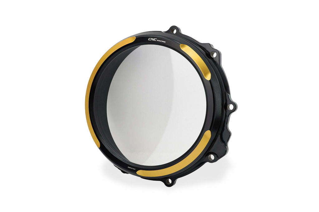 CNC Racing Clear clutch cover MV Agusta – hydraulic control – Bicolor