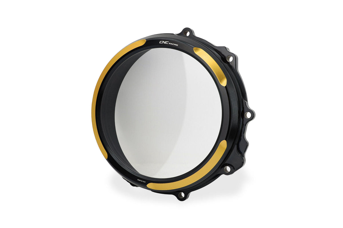 CNC Racing Clear clutch cover MV Agusta – hydraulic control – Bicolor