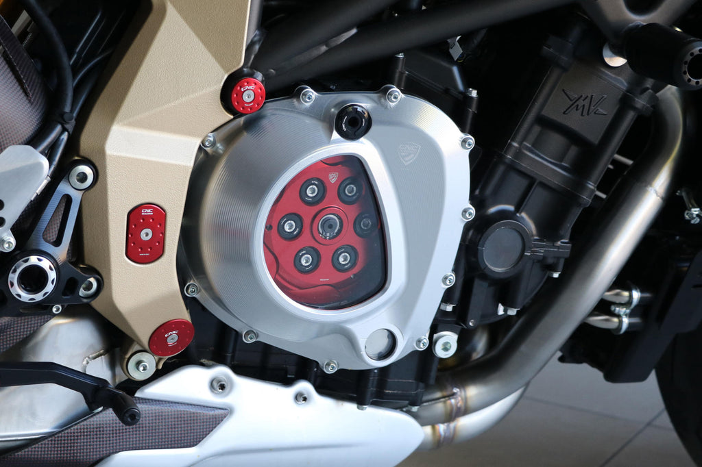 CNC Racing Clear Clutch Cover for MV Agusta 4 Cylinders - CNC Racing image 2