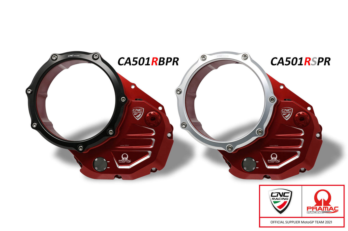 CNC Racing Clear cover oil bath clutch Ducati – Pramac Racing Limited Edition - CNC Racing