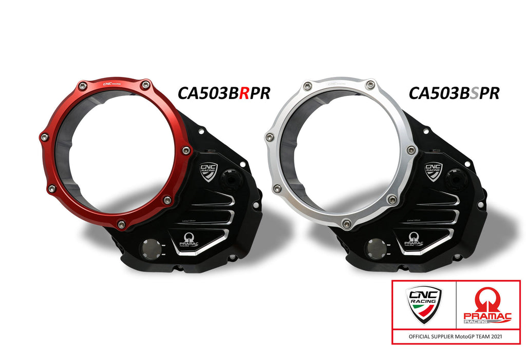 CNC Racing Clear cover oil bath clutch Ducati Pramac Racing Limited Edition - CNC Racing image 2