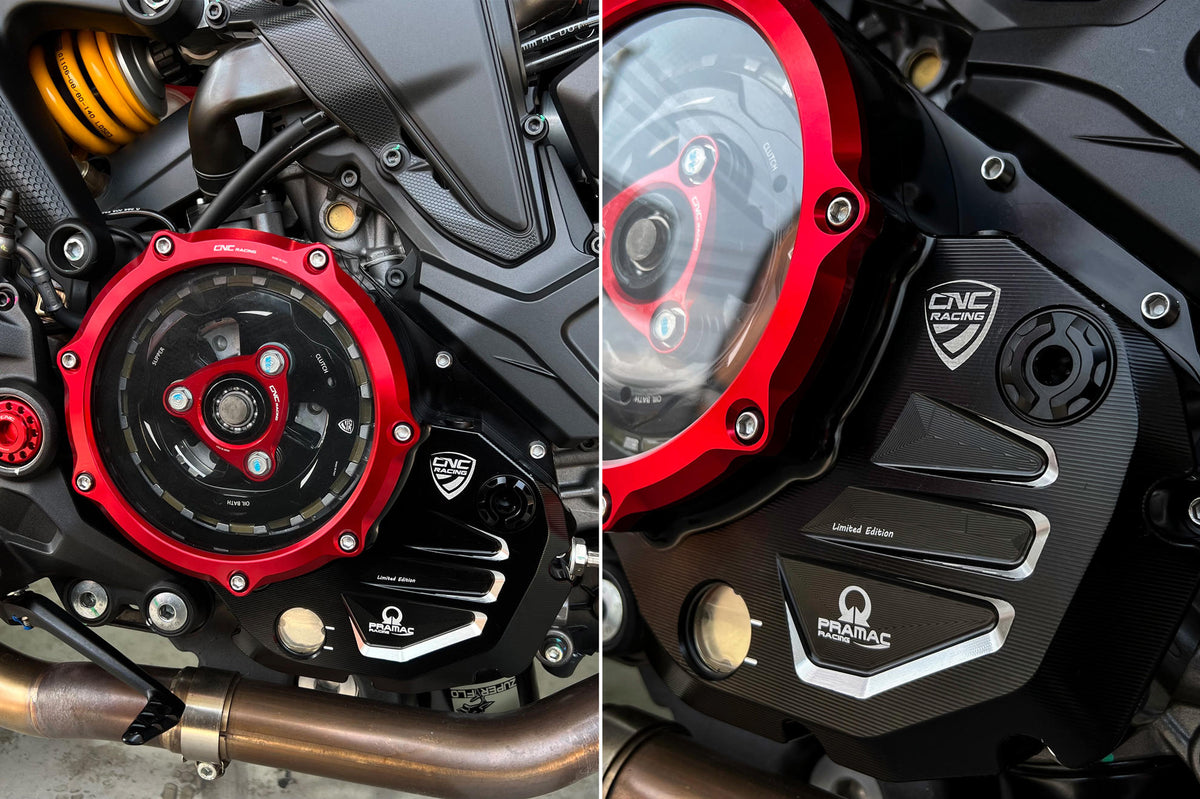 CNC Racing Clear cover oil bath clutch Ducati Pramac Racing Limited Edition - CNC Racing image 4