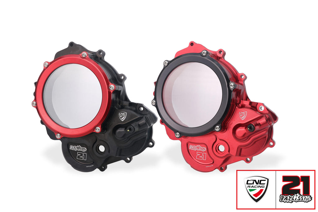 CNC Racing Clear cover oil bath clutch Ducati – Troy Bayliss Limited Edition - CNC Racing