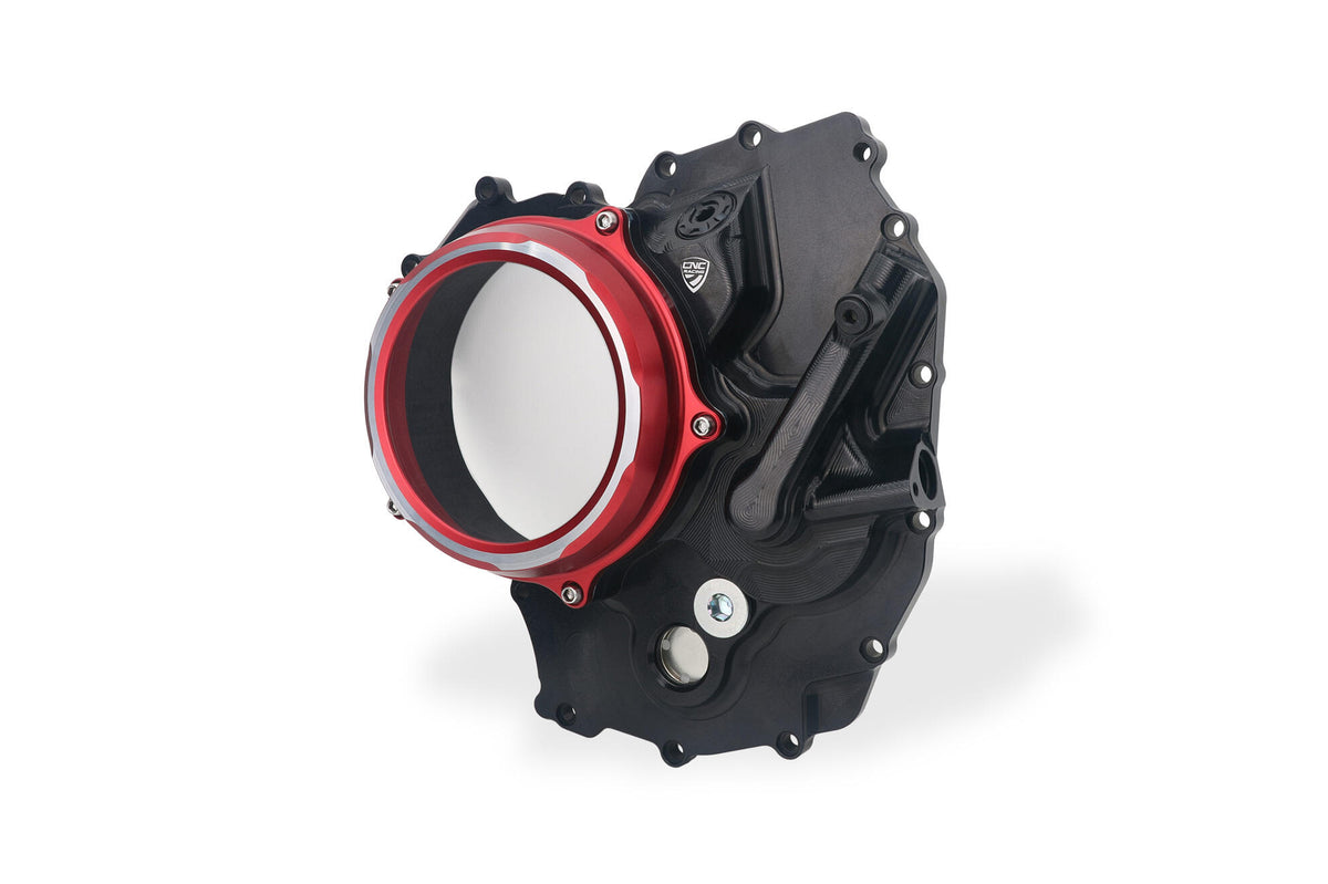 CNC Racing Clear Clutch Cover for Ducati Multistrada V2 – Panigale V2 – Streetfighter V2 MY2025