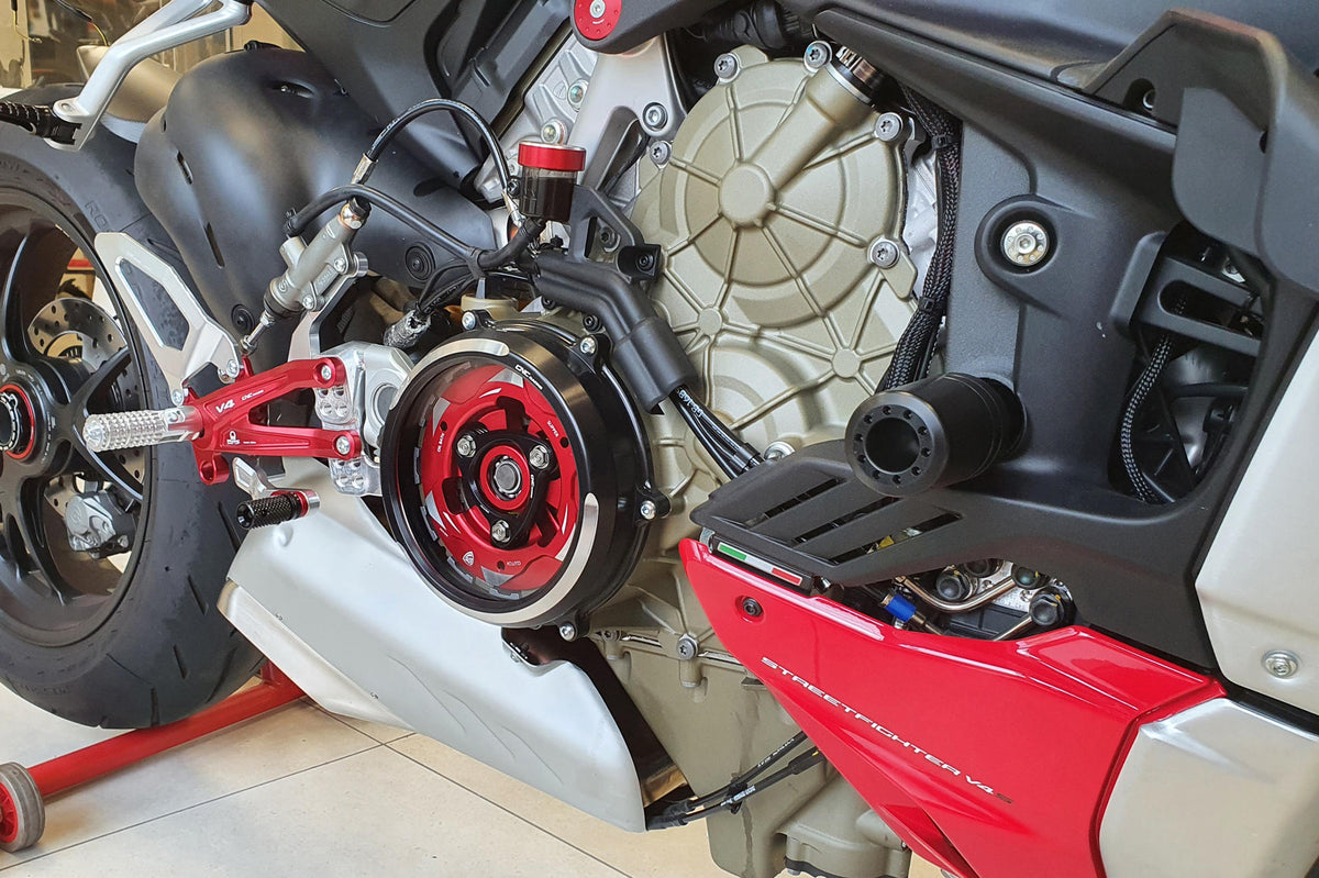 CNC Racing Clear clutch cover – Conversion kit Ducati Streetfighter V4 - CNC Racing image 3