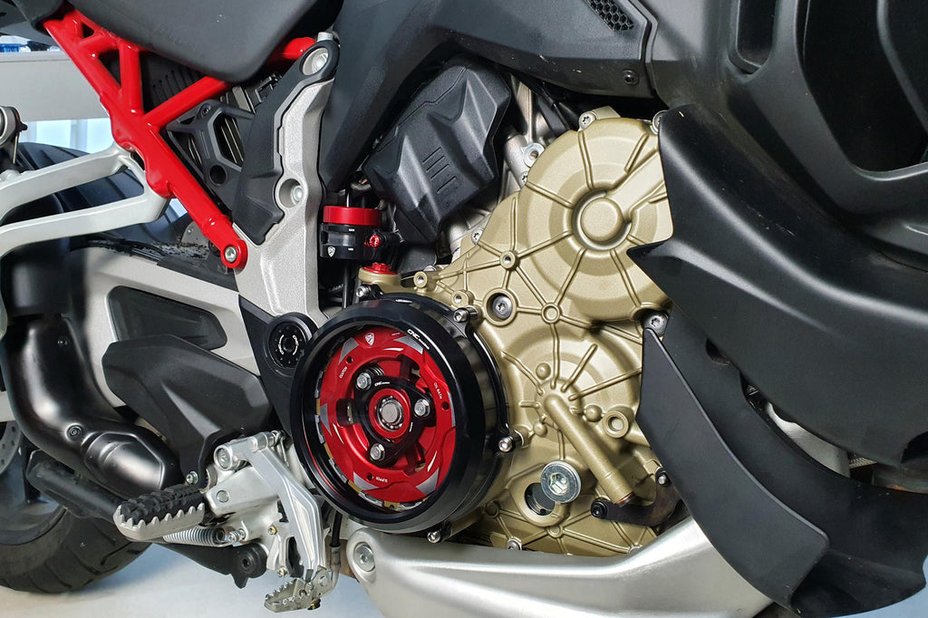 CNC Racing Clear clutch cover – Conversion kit Ducati Multistrada V4 – Diavel V4 - CNC Racing image 3