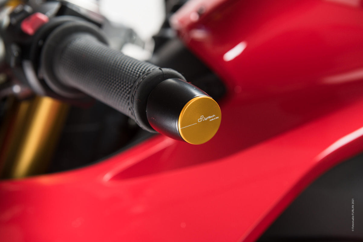 LighTech Caps for Handlebar Balancers and Swing Arm Spools for Aprilia / BMW / CFMOTO / Ducati / Honda / KTM / Kawasaki / MV
