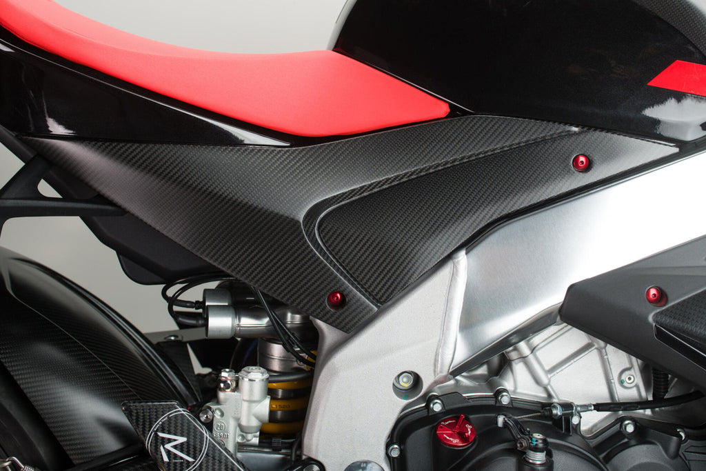 LighTech Carbon Side Under Tank Covers (Pair) for Aprilia Multiple Models