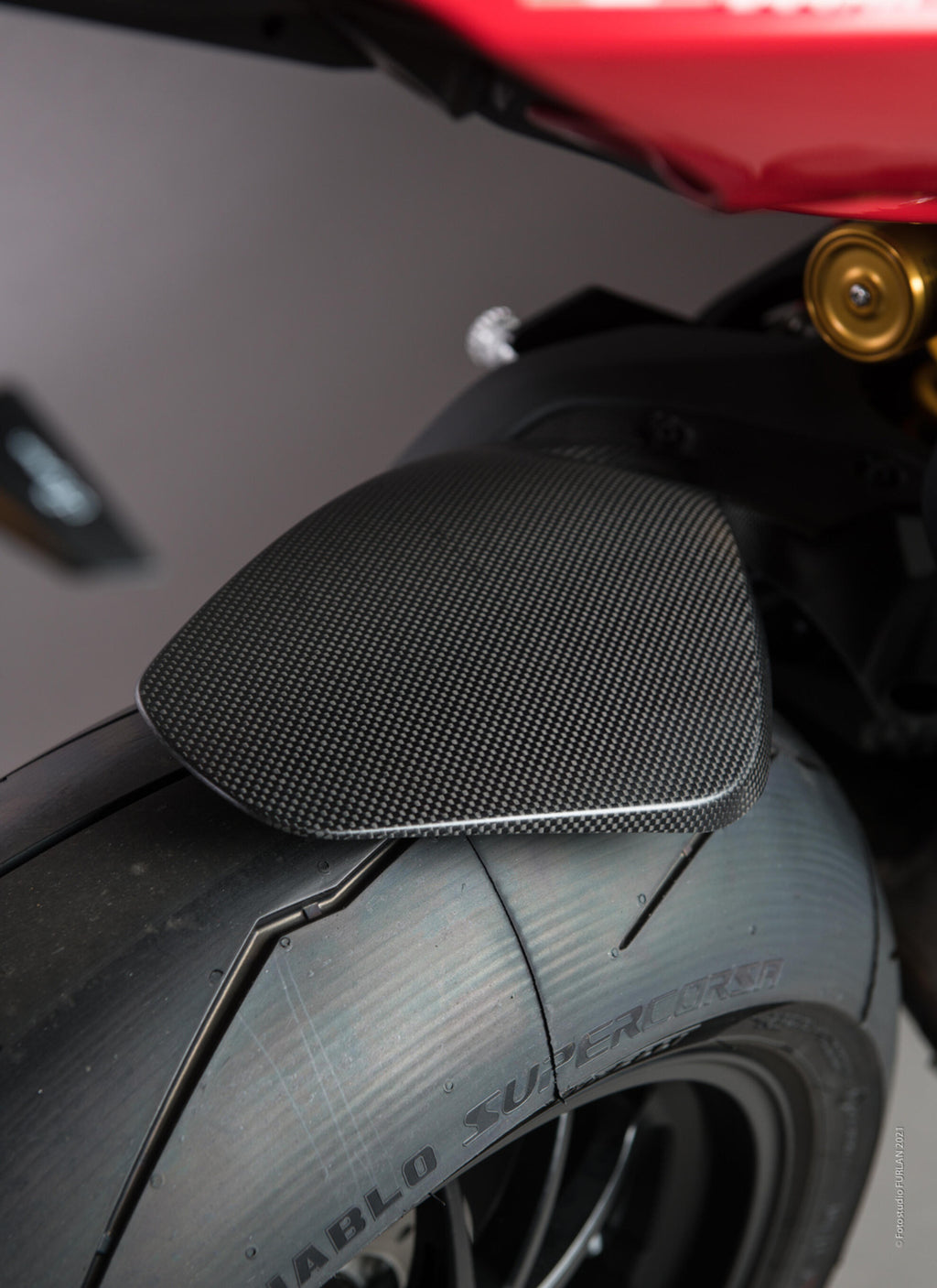 LighTech Carbon Rear Mudguard for Ducati Multiple Models