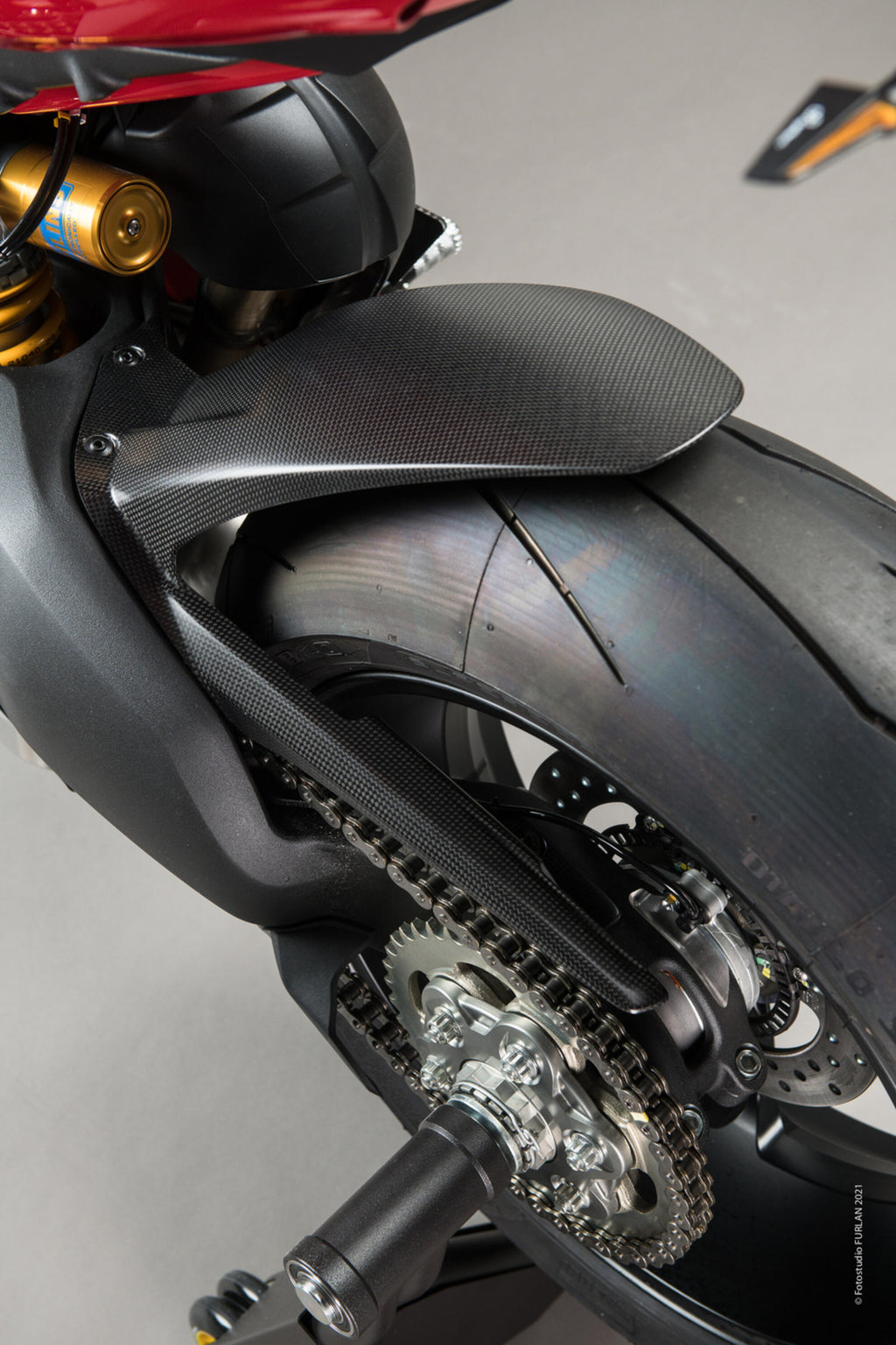 LighTech Carbon Rear Mudguard for Ducati Multiple Models