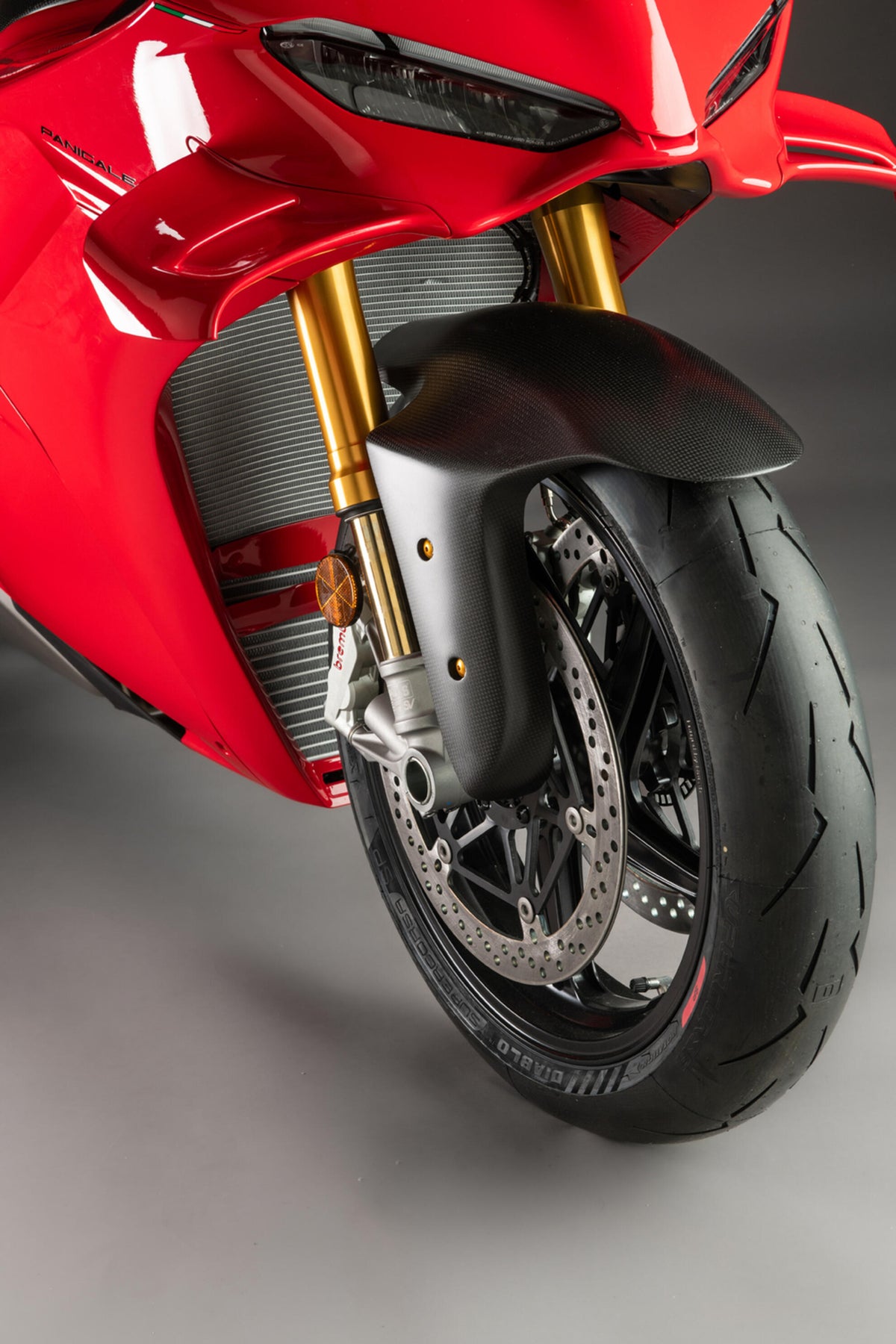 LighTech Carbon Front Mudguard - Matt for Ducati Multiple Models