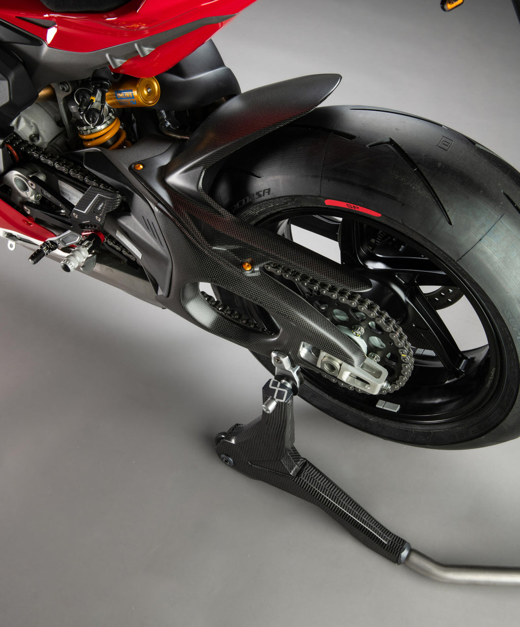 LighTech Carbon Rear Mudguard - Matt for Ducati Multiple Models