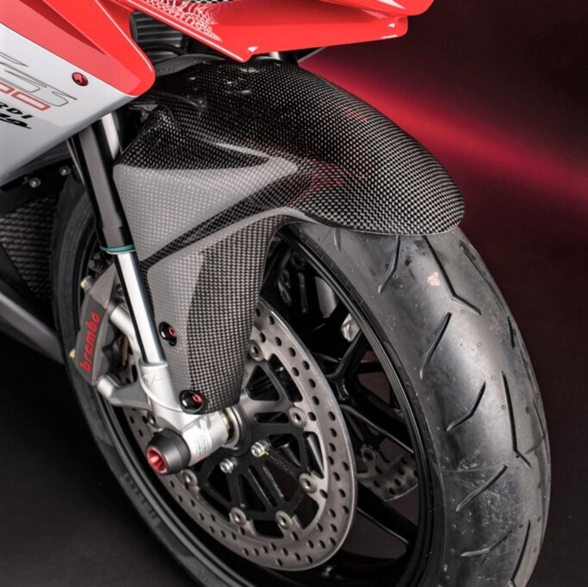 LighTech Carbon Front Mudguard for MV Agusta Multiple Models