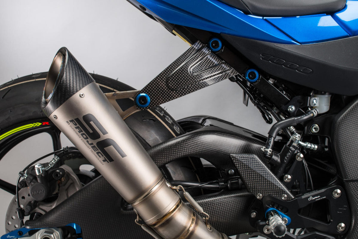 LighTech Carbon Arm Protections (Pair) for Suzuki GSX R1000 2017–2025 / Suzuki GSX R1000R 2017–2025